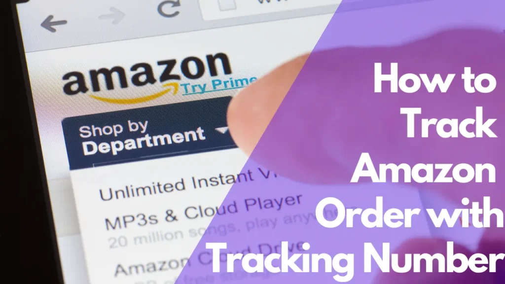 how to track amazon order with number number